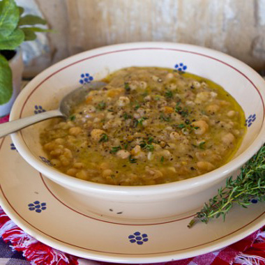Chickpea Farro Italian Soup Recipe