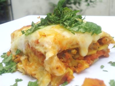 Chicken Lasagna with Radish Recipe