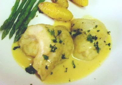 Paupiettes of Sole Vin Blanc