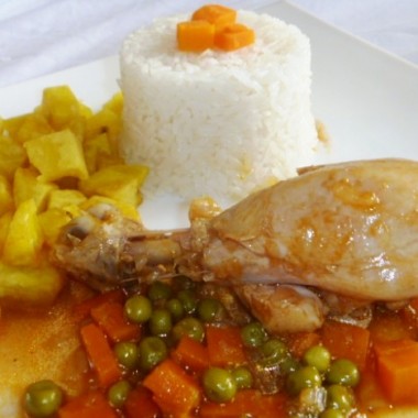 Chicken with carrots