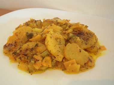 oven_potatoes_curry_sauce