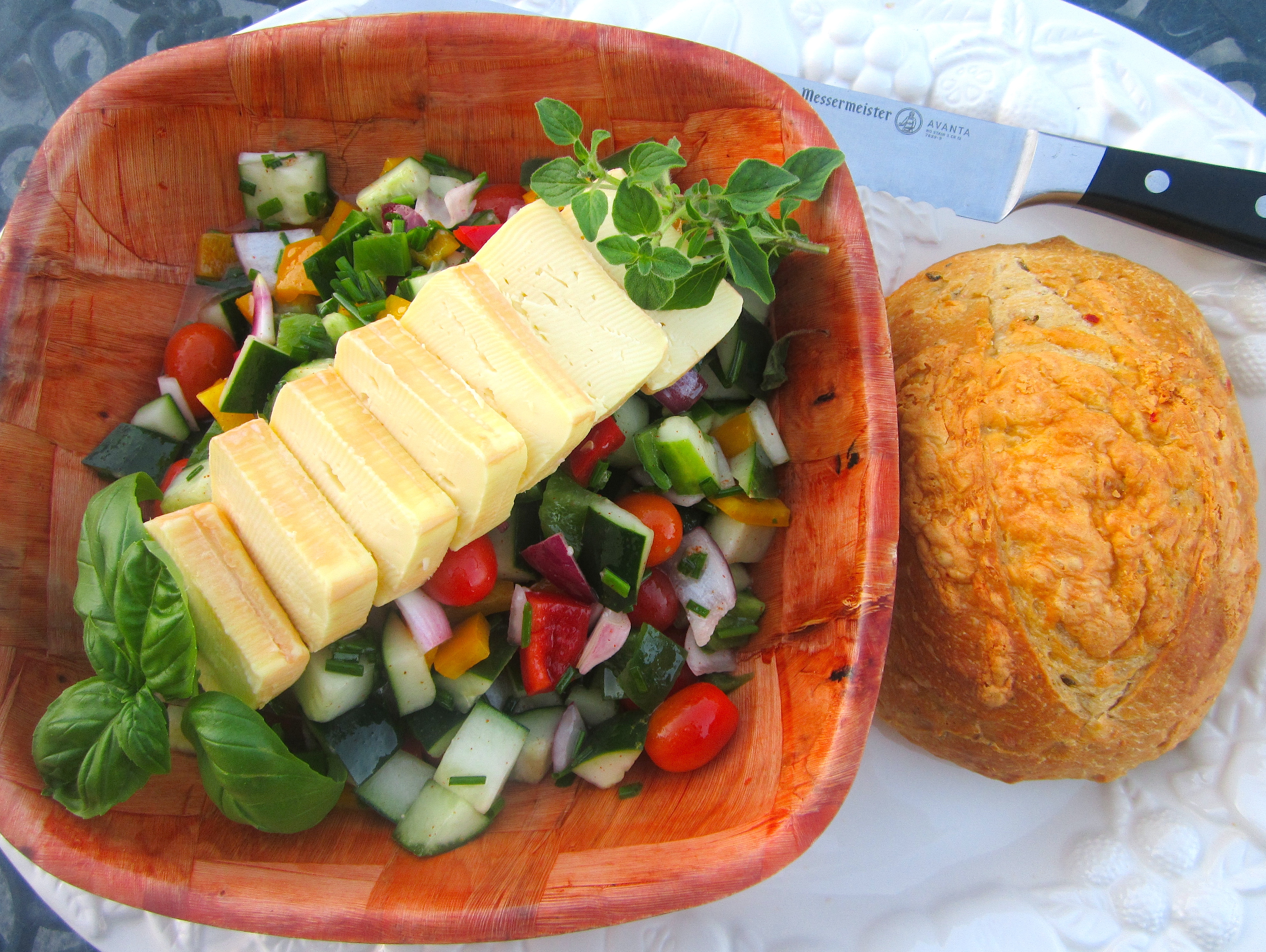Greek Limburger Cheese Salad