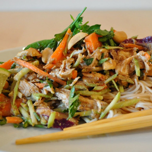 Thai Chicken Noodles Salad