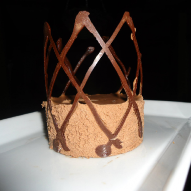 Royal Chocolate Mousse pin